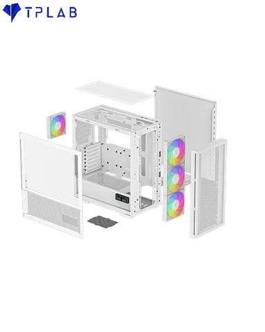  CASE DEEPCOOL CH560 DIGITAL WH 