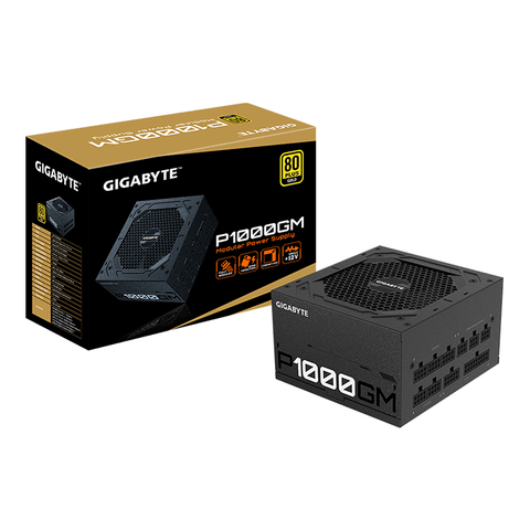  ( 1000W ) Nguồn máy tính GIGABYTE P1000GM 80 PLUS GOLD 