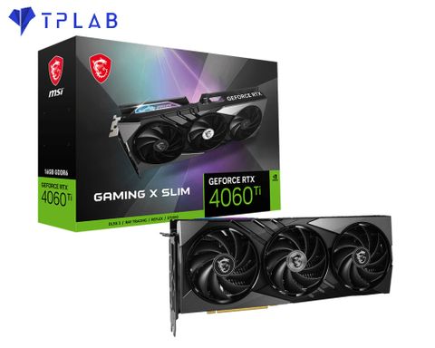  MSI GeForce RTX 4060 Ti GAMING X SLIM 16G 