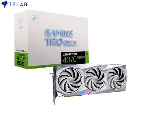  MSI RTX 4070 Ti SUPER 16G GAMING TRIO WHITE 