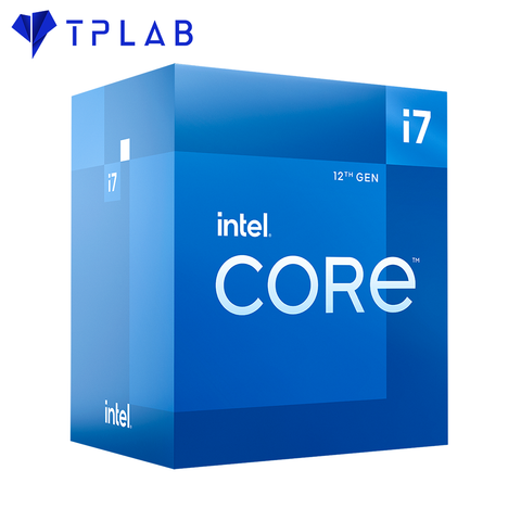  CPU Intel Core i7 12700 / 3.6GHz / 12 Nhân 20 Luồng / 25MB / LGA 1700 ( BOX NHẬP KHẨU ) 