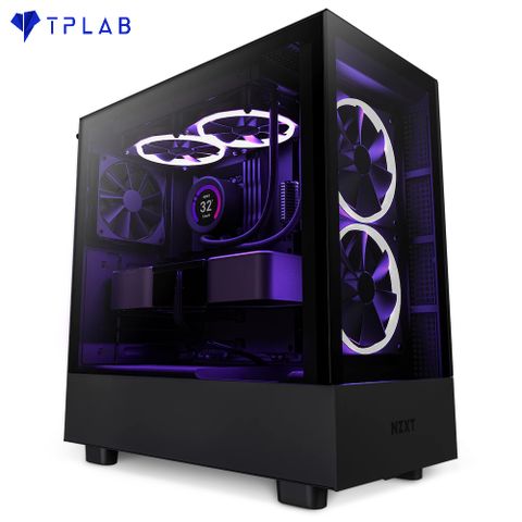  Case NZXT H5 Elite Black (2 fan ARGB) 