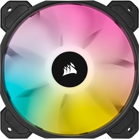  Fan Corsair iCUE SP120 RGB ELITE 120mm — Triple Pack with Lighting Node CORE 