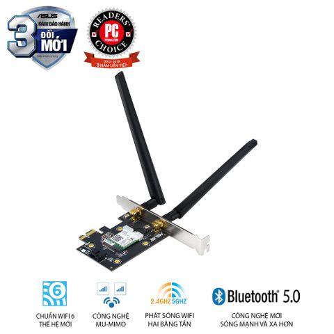  Card wifi 6 ASUS PCE - AX3000 ( Bulk ) 