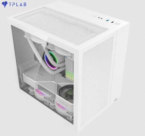  Case máy tính MIK LV12 mini FLOW- WHITE 