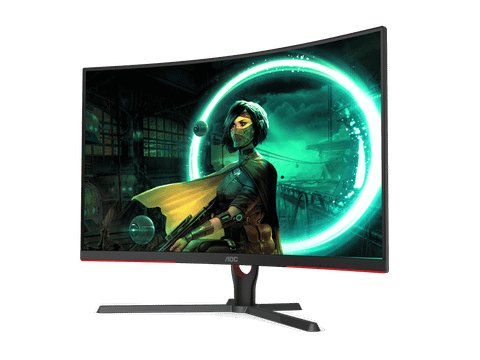  Màn hình máy tính cong AOC CQ32G3SE 31.5 inch 2K VA 165Hz chuyên game 