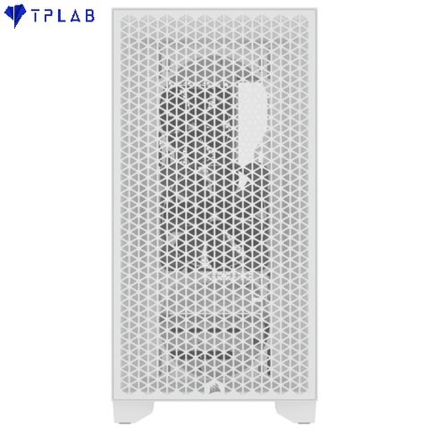  Case máy tính CORSAIR 3000D RGB AIRFLOW Mid-Tower PC Case – White 