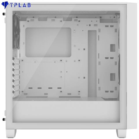  Case máy tính CORSAIR 3000D RGB AIRFLOW Mid-Tower PC Case – White 