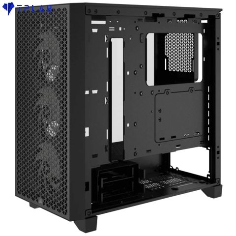  Case máy tính CORSAIR 3000D RGB AIRFLOW Mid-Tower PC Case – Black 