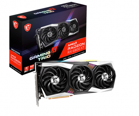  VGA MSI Radeon RX 6800XT GAMING X TRIO 16G 