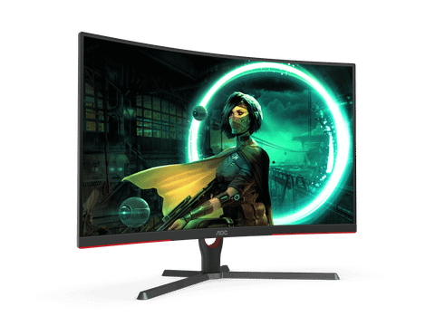  Màn hình máy tính cong AOC CQ32G3SE 31.5 inch 2K VA 165Hz chuyên game 