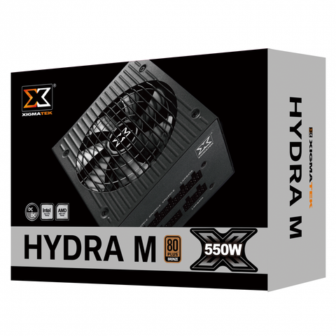  ( 550W ) Nguồn máy tính XIGMATEK HYDRA M550 80 PLUS BRONZE 