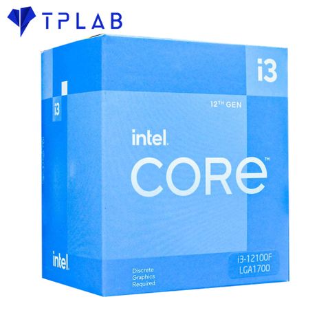  CPU Intel Core i3 12100 / 3.3GHz / 12MB / 4 Nhân 8 Luồng ( BOX NHẬP KHẨU ) 