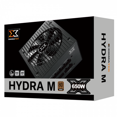  ( 650W ) Nguồn máy tính XIGMATEK HYDRA M650 80 PLUS BRONZE 