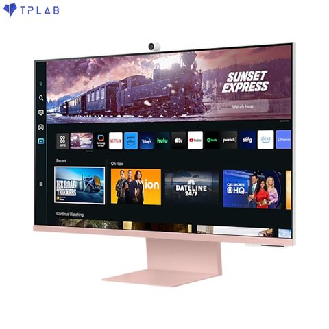  MÀN HÌNH THÔNG MINH M8 LS32CM80PUEXXV (32 INCH/UHD/VA/60HZ/4MS/LOA/CAMERA/HỒNG) 