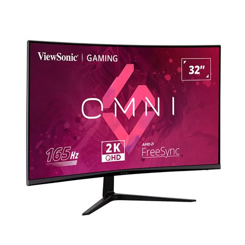  Màn hình cong VIEWSONIC VX3218C-2K - 32in cong VA QHD 165Hz chuyên game 