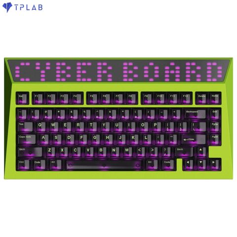  Bàn phím cơ ANGRY MIAO Cyberboard R4 Fluo Free Bundle – 75% 