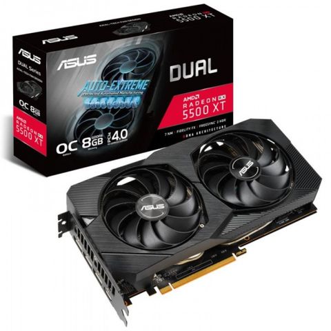  ASUS DUAL Radeon RX 5500 XT OC EVO 8GB GDDR6 