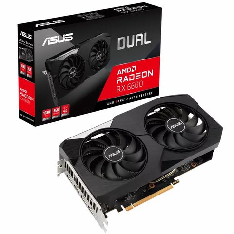  ASUS RADEON RX 6600 DUAL 8GB GDDR6 