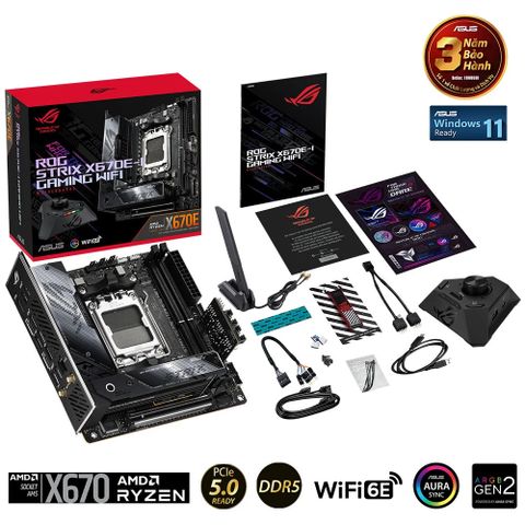  ASUS ROG STRIX  X670E-I GAMING WIFI DDR5 