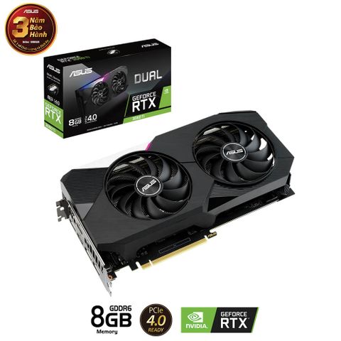  ASUS RTX 3060 Ti DUAL OC 8GB GDDR6 