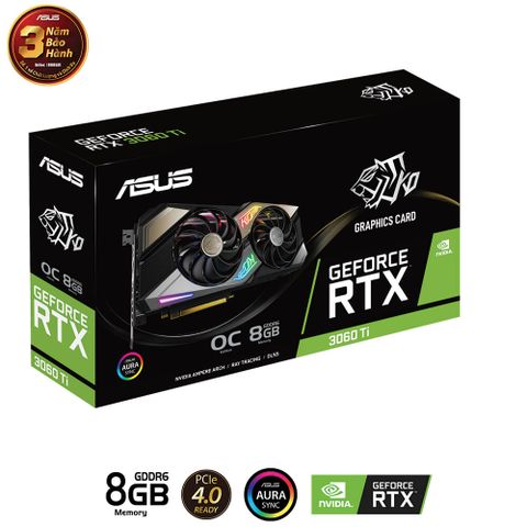  ASUS RTX 3060 Ti KO OC 8GB GDDR6 