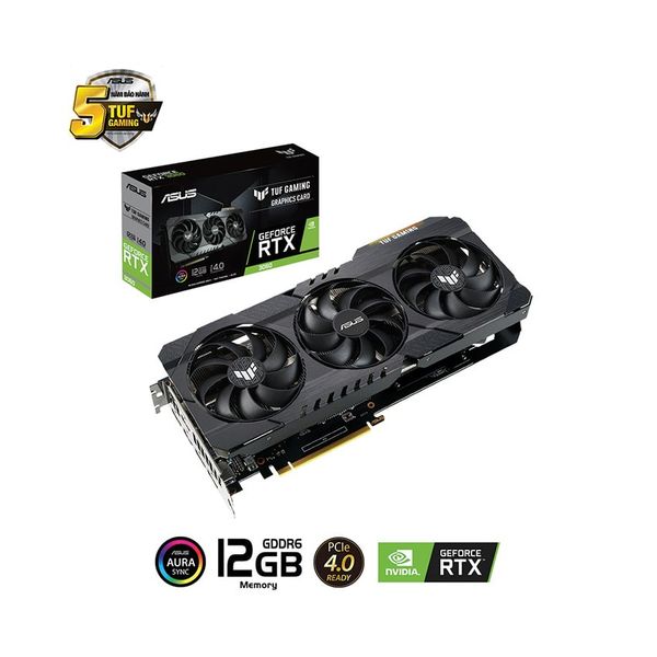 ASUS TUF GAMING RTX 3060 12GB GDDR6 Chính Hãng Giá Rẻ– TPLAB