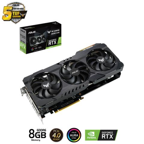  ASUS TUF GAMING RTX 3060 Ti OC 8GB GDDR6 