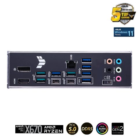  ASUS TUF GAMING X670E PLUS DDR5 