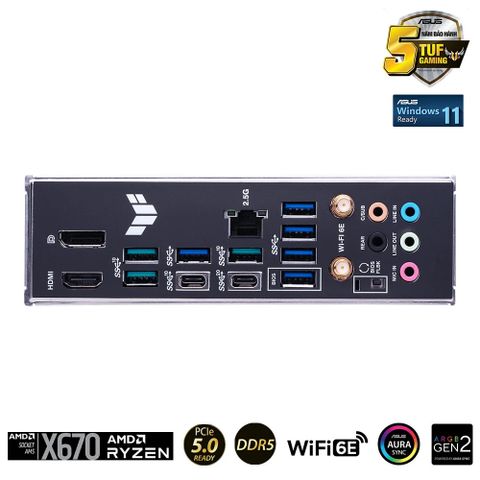  ASUS TUF GAMING X670E PLUS WIFI DDR5 