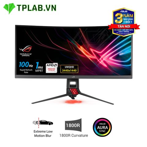  Màn hình cong ASUS ROG Strix XG35VQ 35” VA 2K 100Hz FreeSync chuyên game 