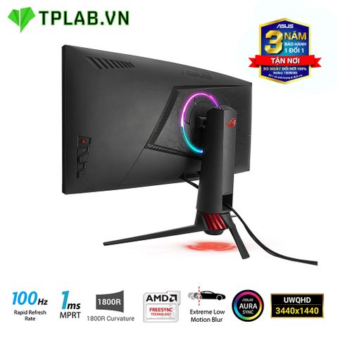  Màn hình cong ASUS ROG Strix XG35VQ 35” VA 2K 100Hz FreeSync chuyên game 