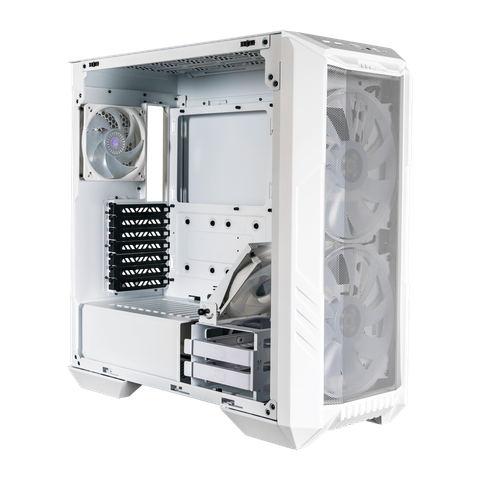  Case Cooler Master MasterBox HAF 500 TG ARGB White 