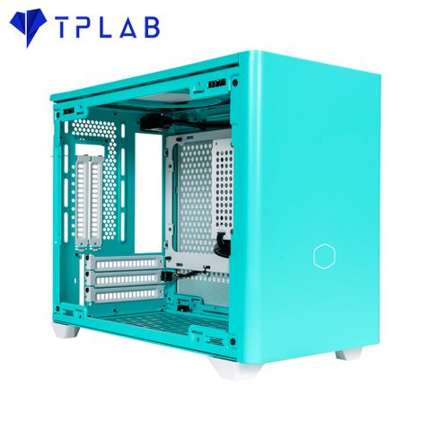  Case Cooler Master MasterBox NR200P Caribbean Blue (Mini - ITX Tower) 