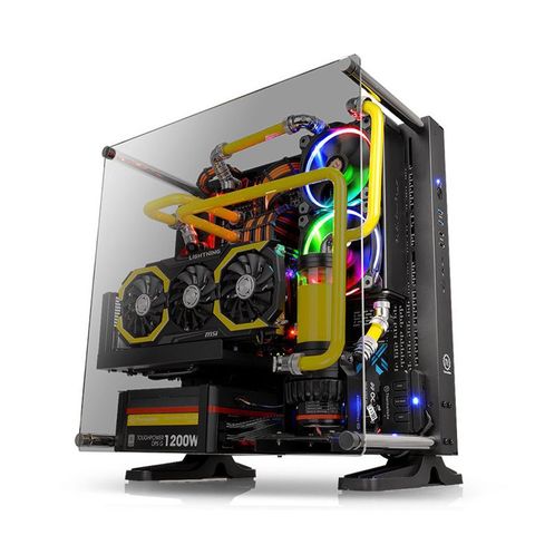 Case Thermaltake CORE P3 Tempered Glass BLACK Mid - Tower 