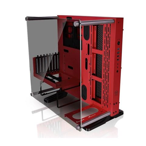  Case Thermaltake CORE P3 Tempered Glass RED  Mid - Tower 