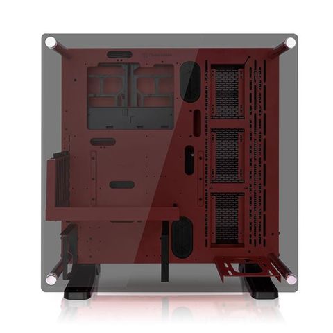  Case Thermaltake CORE P3 Tempered Glass RED  Mid - Tower 