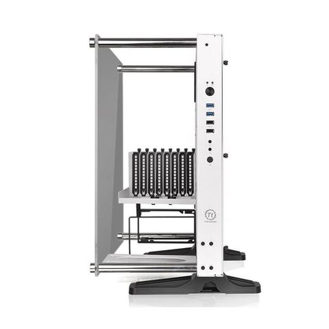  Case Thermaltake CORE P3 Tempered Glass WHITE  Mid - Tower 