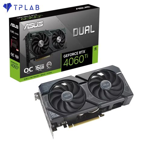  ASUS Dual GeForce RTX 4060 Ti OC Edition 16GB GDDR6 