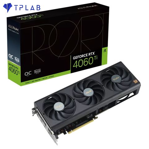  ASUS ProArt GeForce RTX 4060 Ti OC edition 16GB GDDR6 