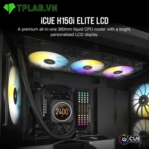  Tản nhiệt nước AIO CORSAIR H170i ELITE LCD 