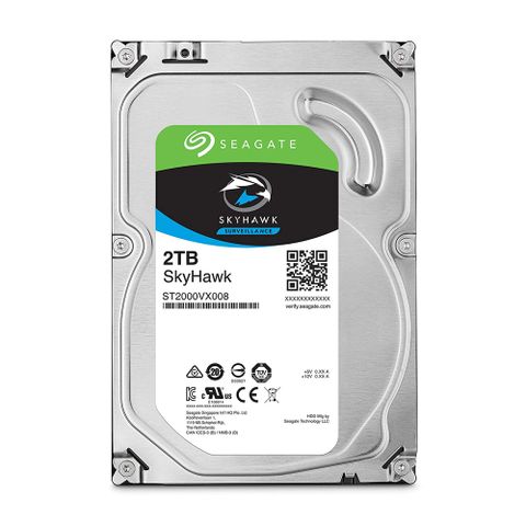  HDD Seagate SkyHawk 2TB 3.5 inch SATA III 64MB Cache 5400RPM ST2000VX008 