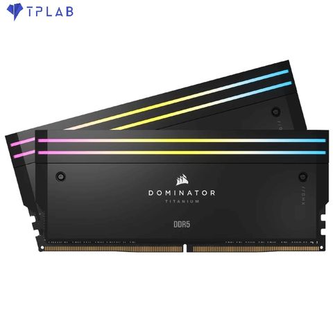  RAM Corsair DOMINATOR TITANIUM RGB 64GB (2x32GB) DDR5 6000MHz Black ( CMP64GX5M2B6000C30 ) 