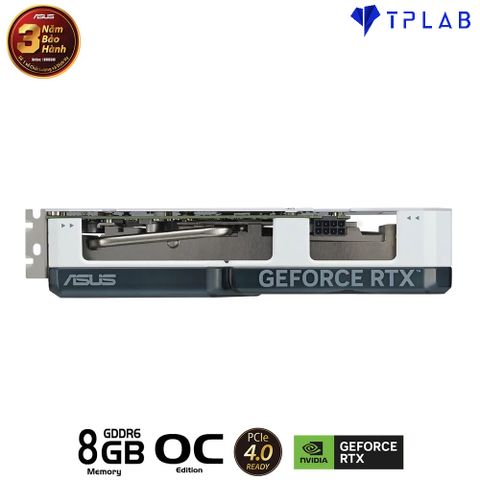  ASUS Dual GeForce RTX 4060 Ti White OC Edition 8GB GDDR6 