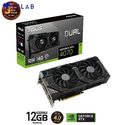  ASUS Dual GeForce RTX 4070 12GB GDDR6X 