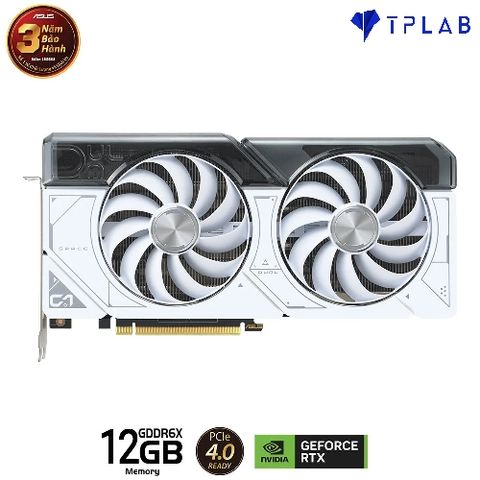  ASUS Dual GeForce RTX 4070 White Edition 12GB GDDR6X 