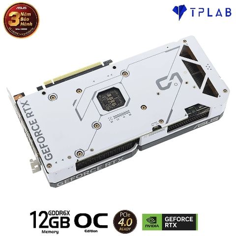  ASUS Dual GeForce RTX 4070 White OC Edition 12GB GDDR6X 