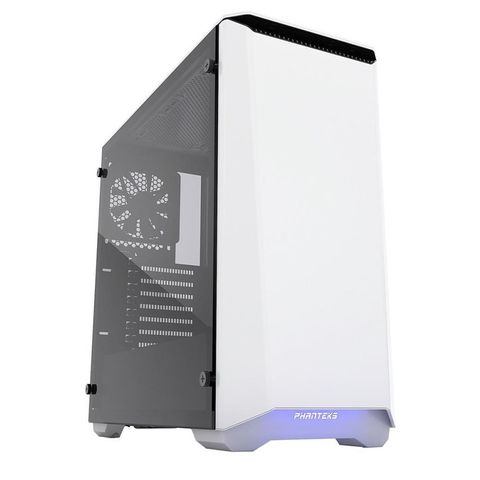  Case PHANTEKS Eclipse P400S Mid Tower Silent Case,Tempered Glass, Glacier White 