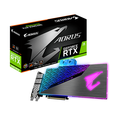  AORUS RTX 2080 SUPER WATERFORCE WB 8GB GDDR6 