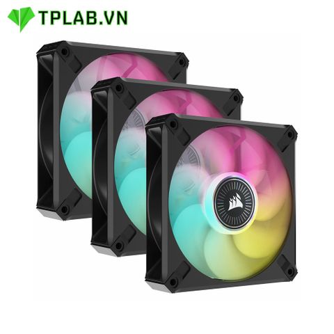  Fan CORSAIR ML120 RGB ELITE (3PCS) + Node Core 